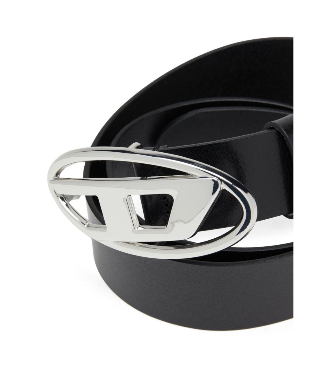 DIESEL Черный ремень, фото 3