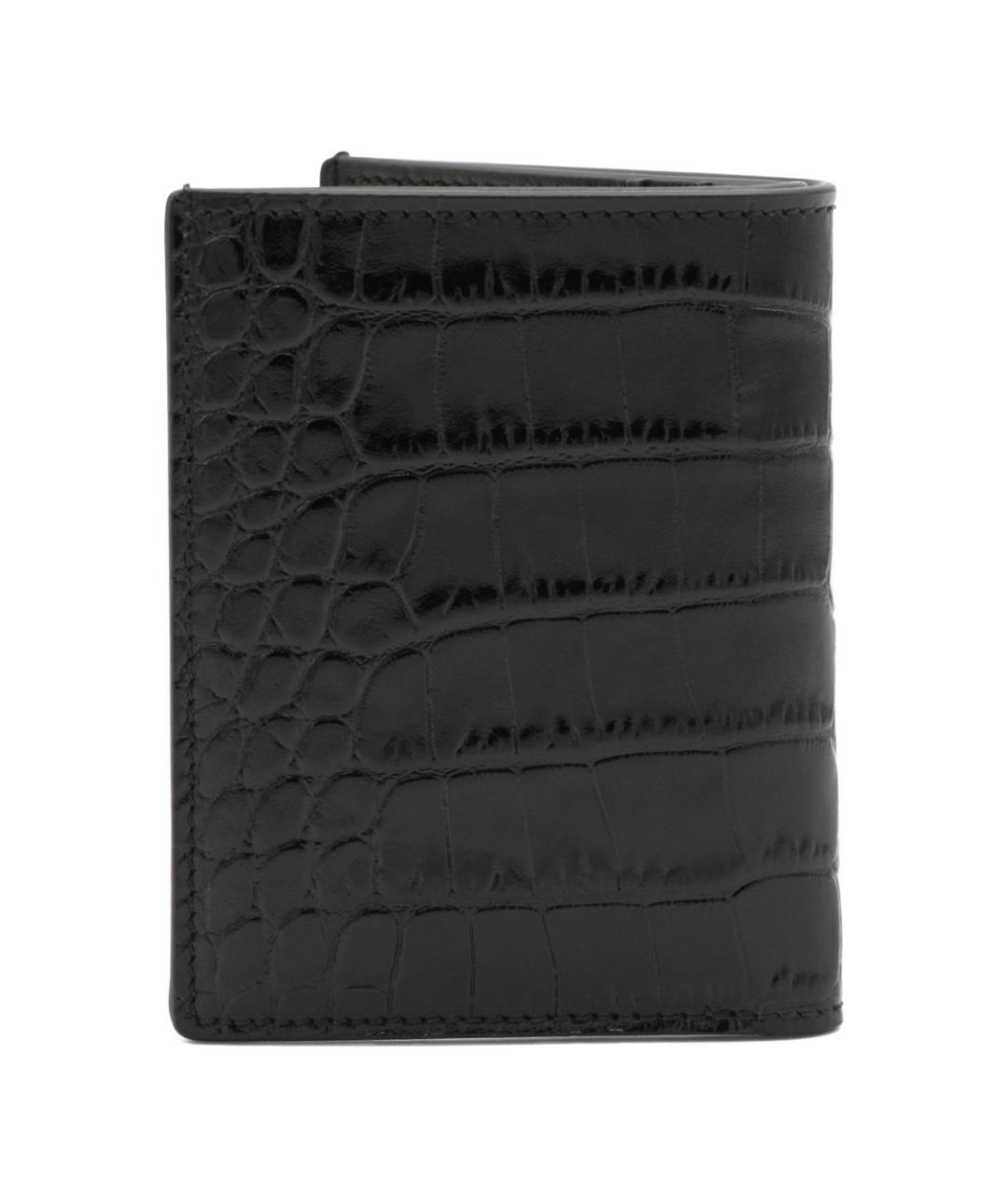 TOM FORD Черный кожаный кошелек, фото 2