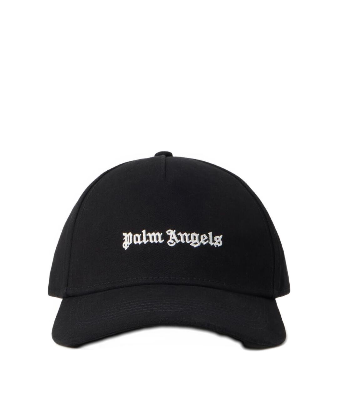 PALM ANGELS Черная хлопковая кепка, фото 1