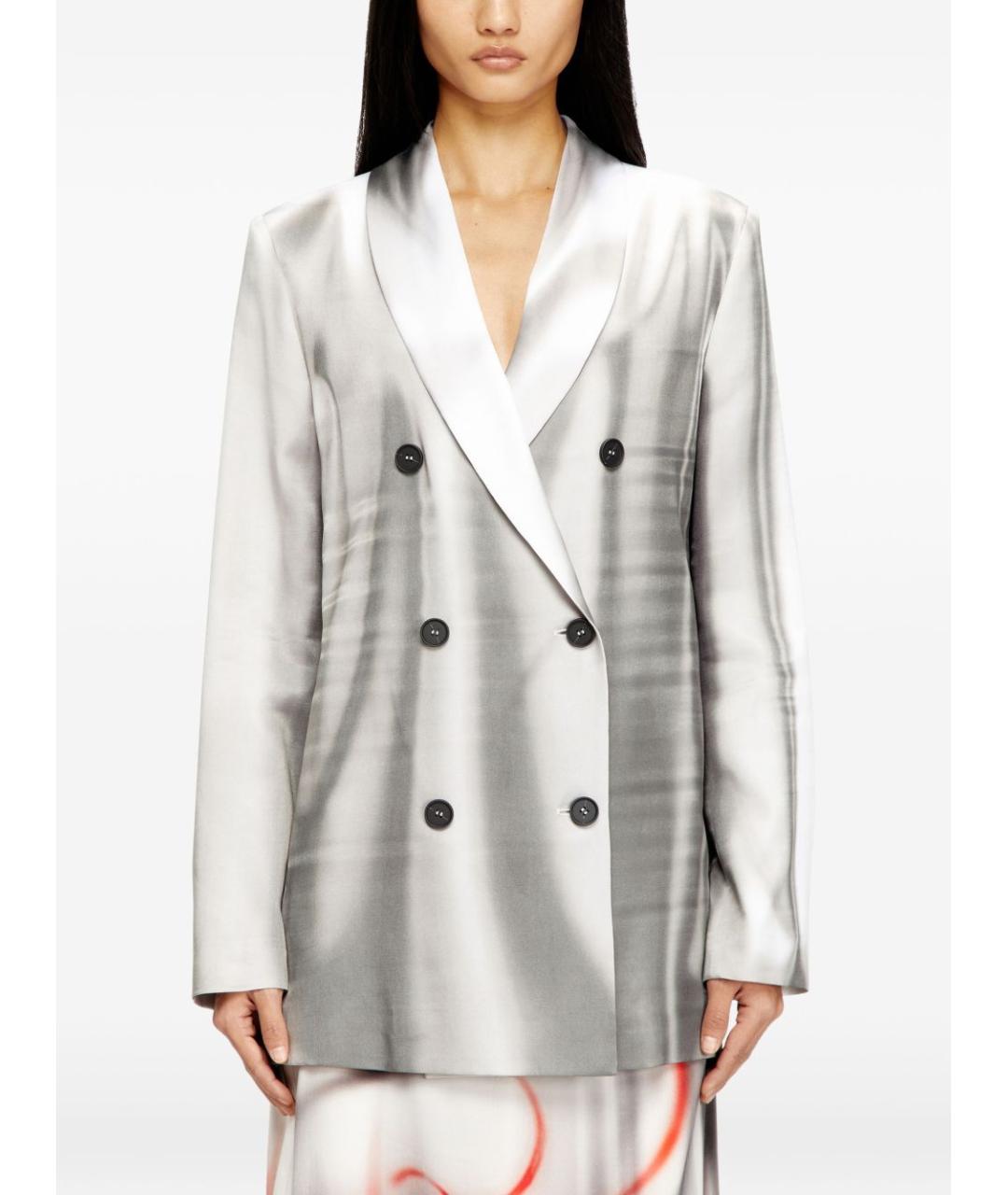 DIESEL Серый жакет/пиджак, фото 2