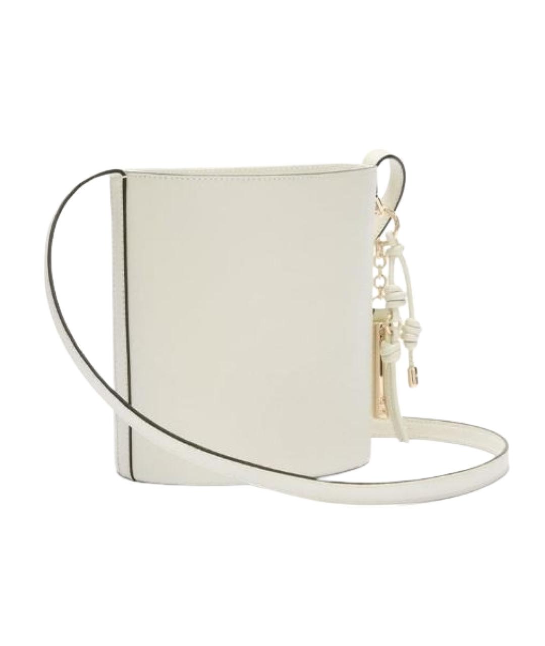 FURLA Белая кожаная сумка через плечо, фото 2