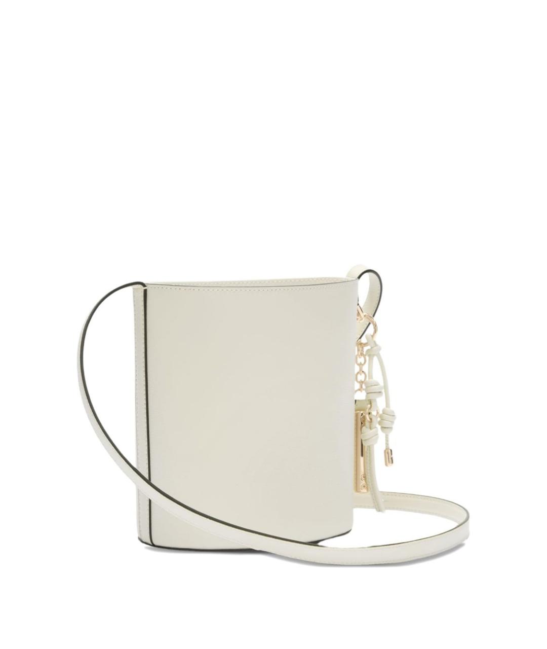 FURLA Белая кожаная сумка через плечо, фото 4