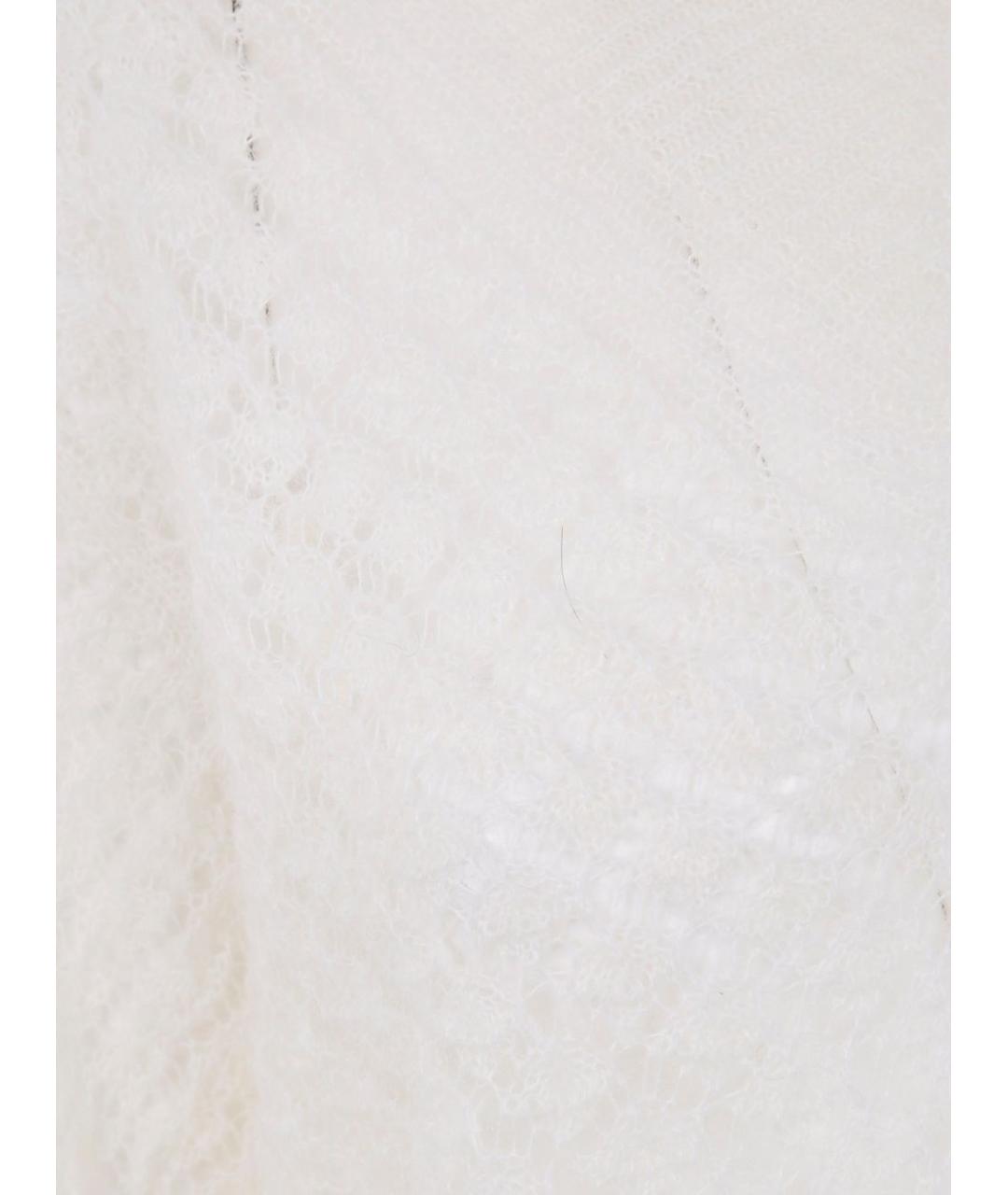 TWIN-SET Белый шерстяной джемпер / свитер, фото 2