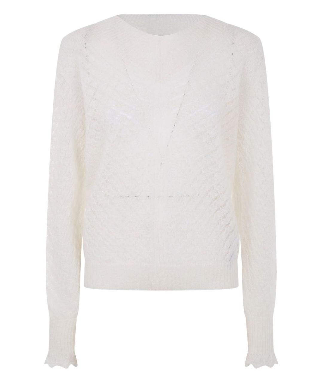 TWIN-SET Белый шерстяной джемпер / свитер, фото 1