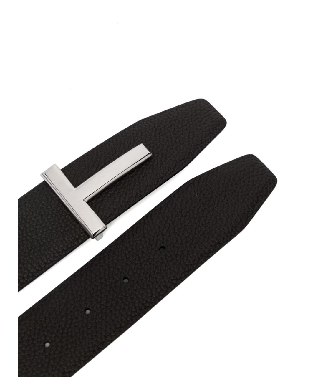 TOM FORD Коричневый кожаный ремень, фото 2