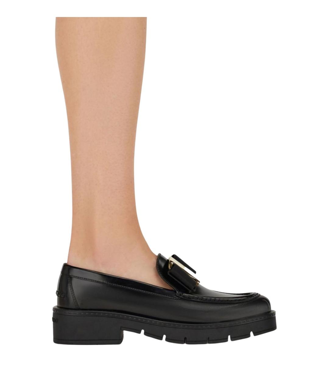 FERRAGAMO Черные туфли, фото 2