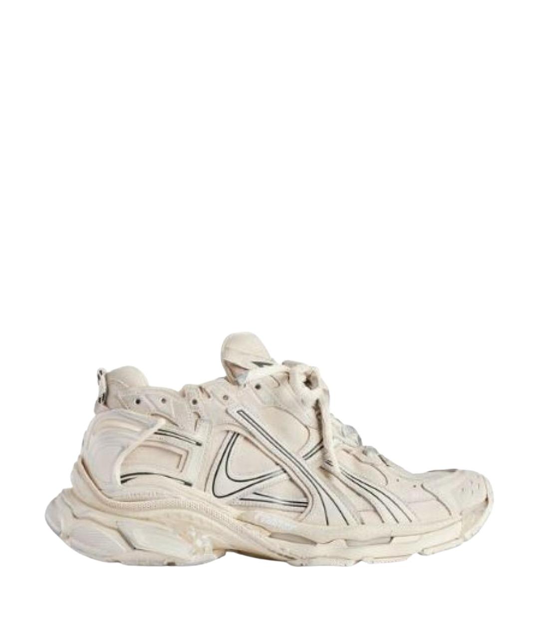 BALENCIAGA Бежевые кроссовки, фото 1