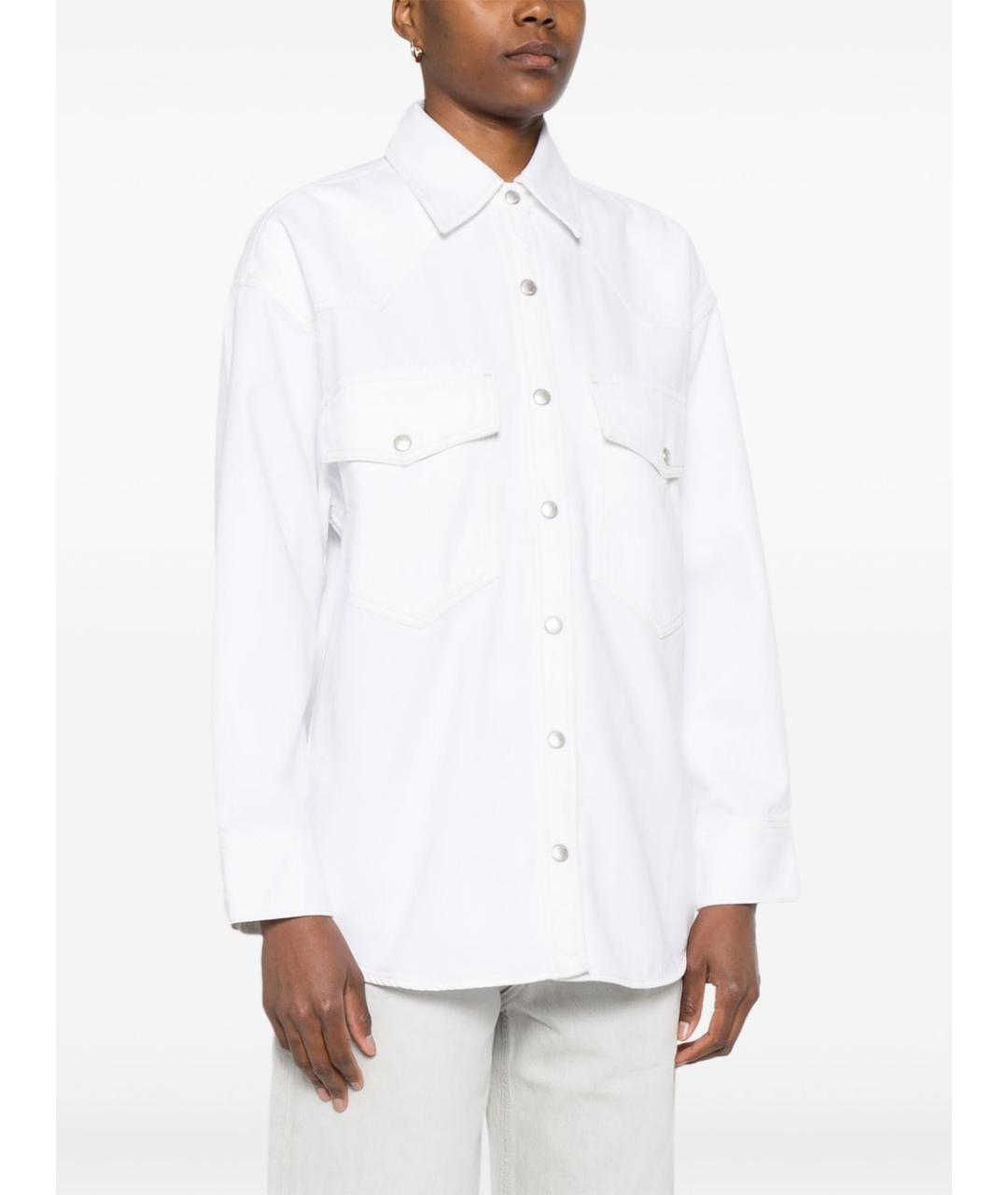 AGOLDE Белая хлопковая рубашка, фото 3