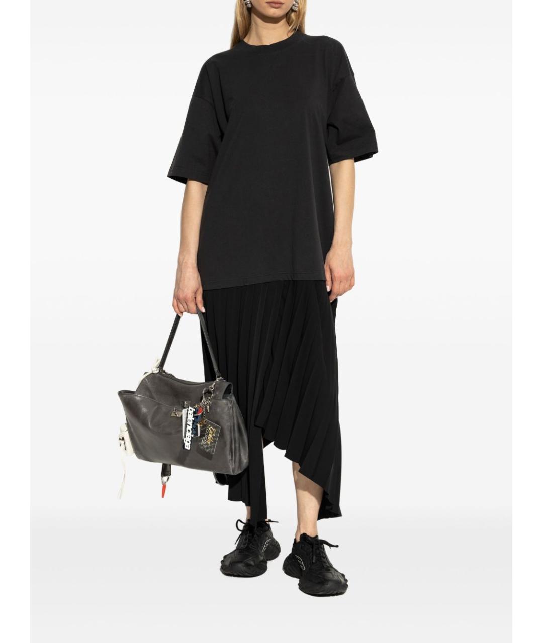 BALENCIAGA Черные кроссовки, фото 4