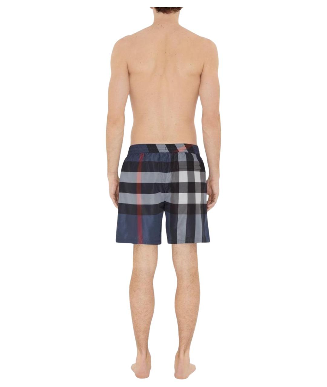 BURBERRY Синие шорты, фото 4