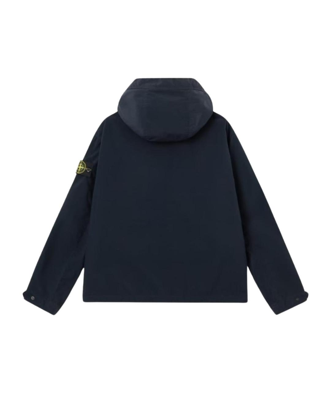 STONE ISLAND Синее хлопковое пальто, фото 7