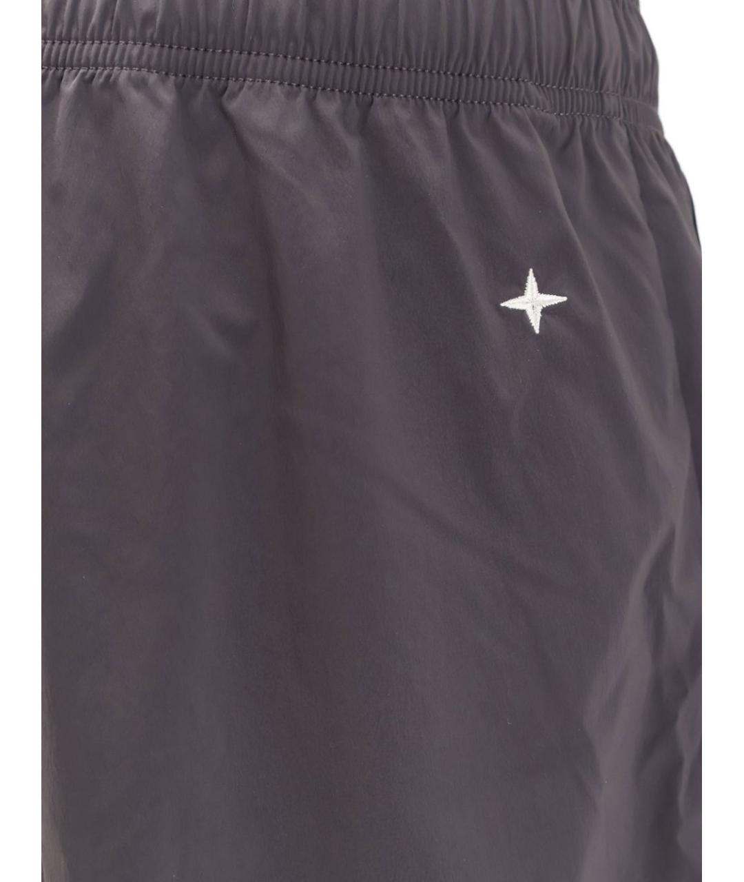 STONE ISLAND Серые шорты, фото 3