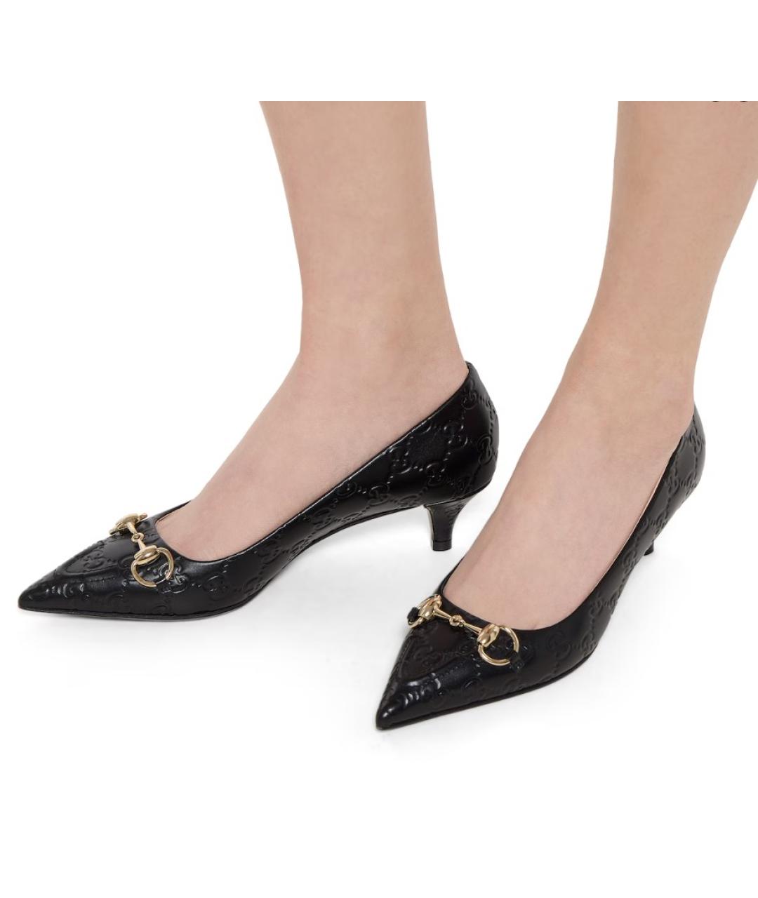 GUCCI Черные туфли, фото 4