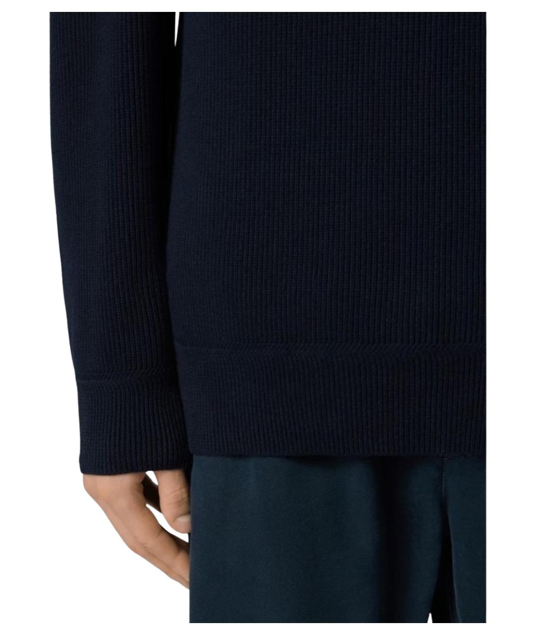 STONE ISLAND Темно-синий джемпер / свитер, фото 7