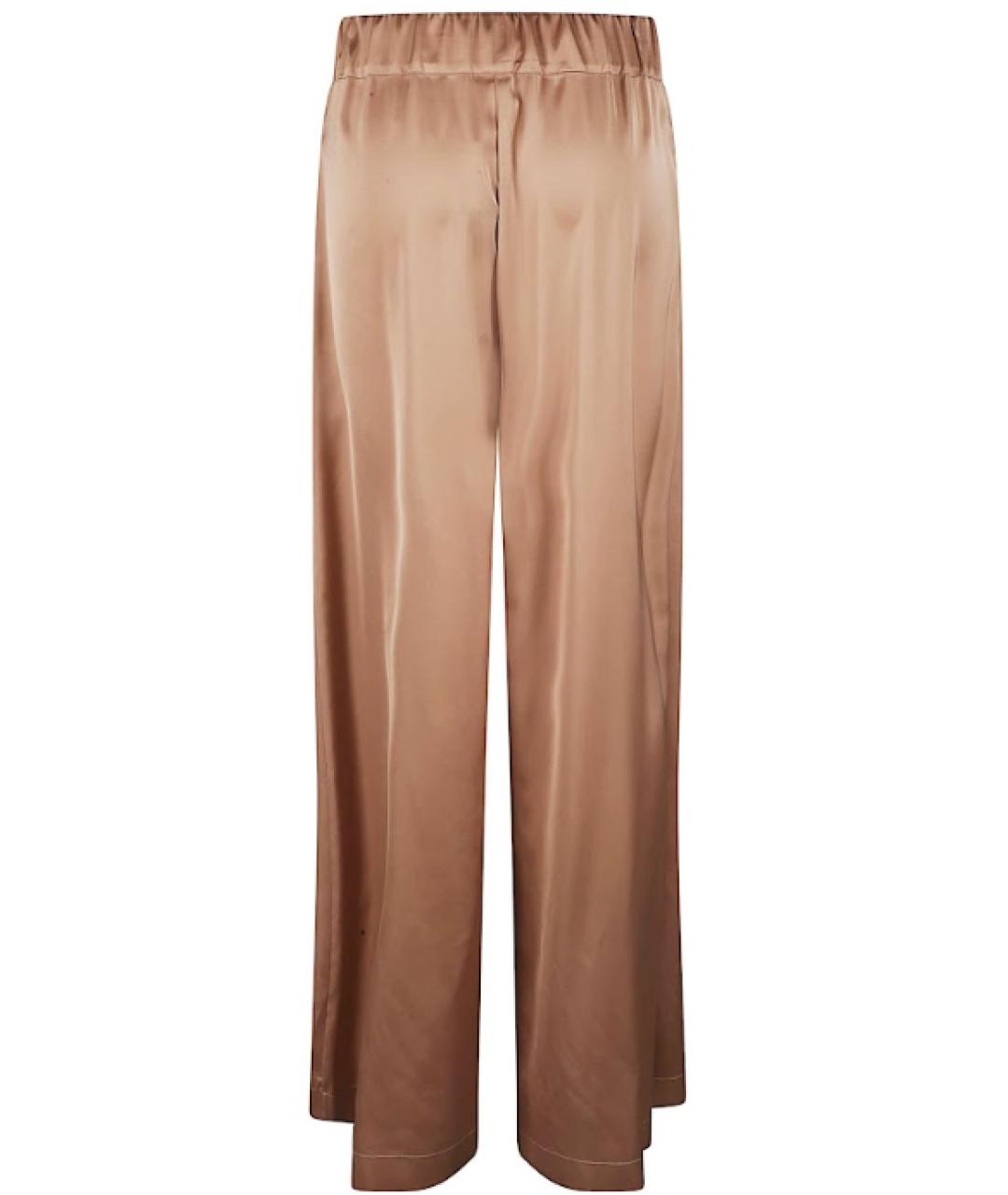 D.EXTERIOR Бежевые полиэстеровые прямые брюки, фото 2