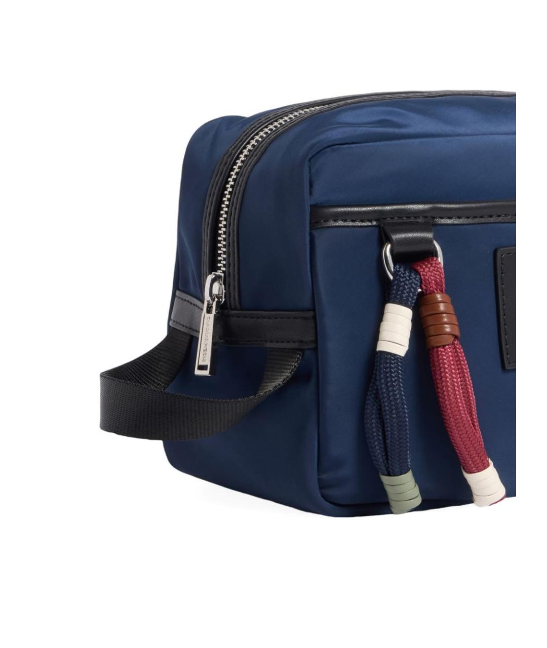 DSQUARED2 Темно-синий полиуретановый кошелек, фото 5