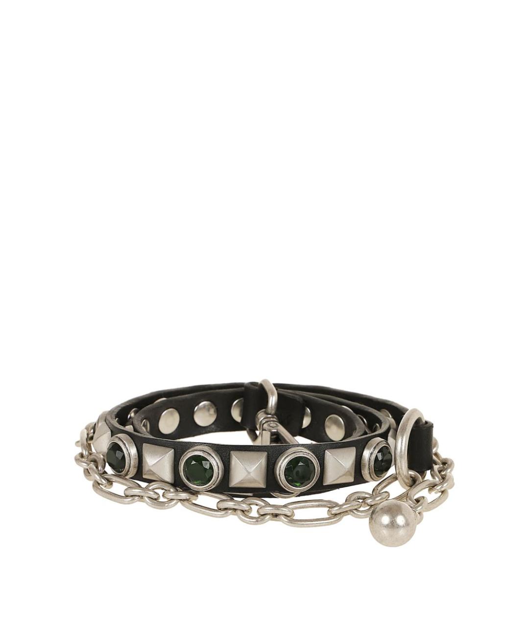 ETRO Черный кожаный ремень, фото 3