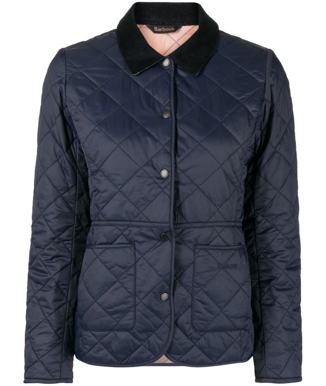 BARBOUR Темно-синяя полиамидовая куртка, фото 1