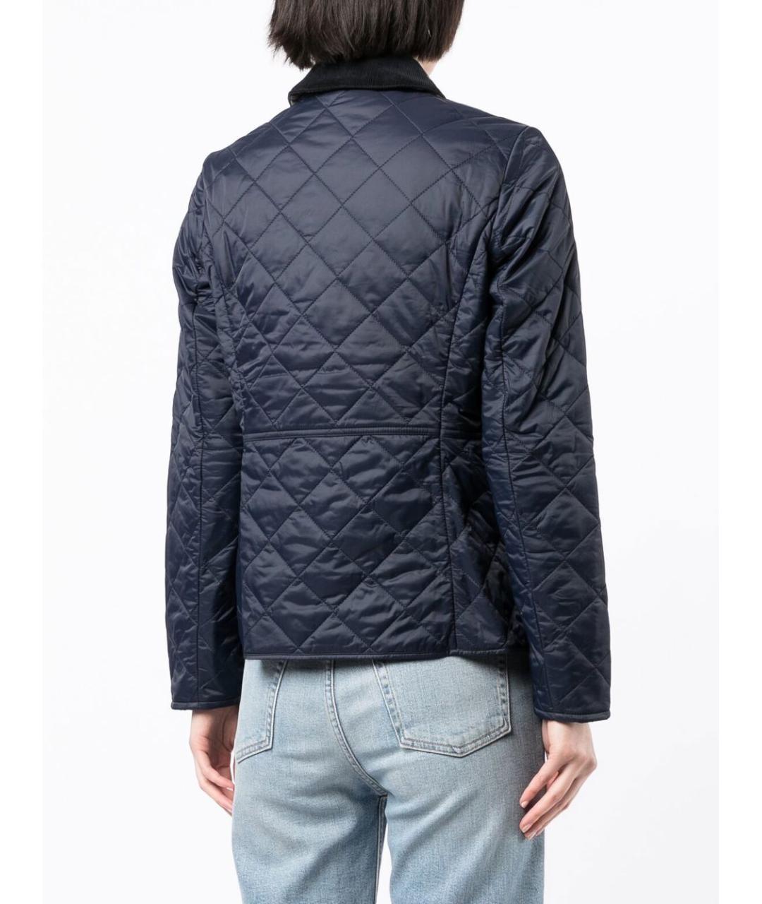 BARBOUR Темно-синяя полиамидовая куртка, фото 5