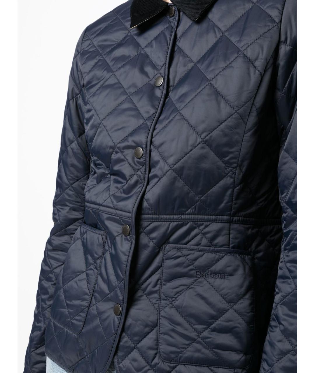 BARBOUR Темно-синяя полиамидовая куртка, фото 2