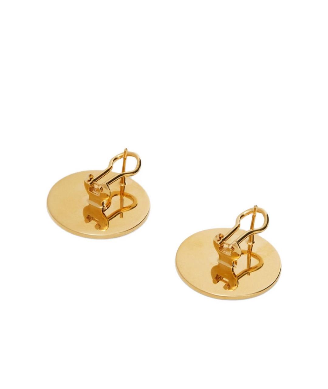 JIL SANDER Золотые серьги, фото 2