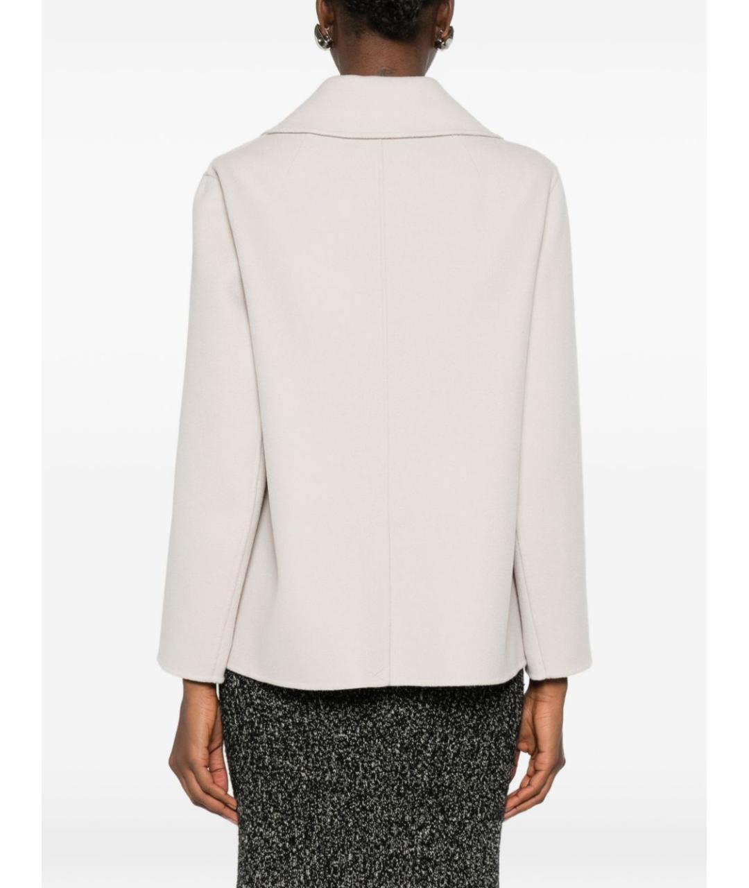 'S MAX MARA Бежевый шерстяной жакет/пиджак, фото 2
