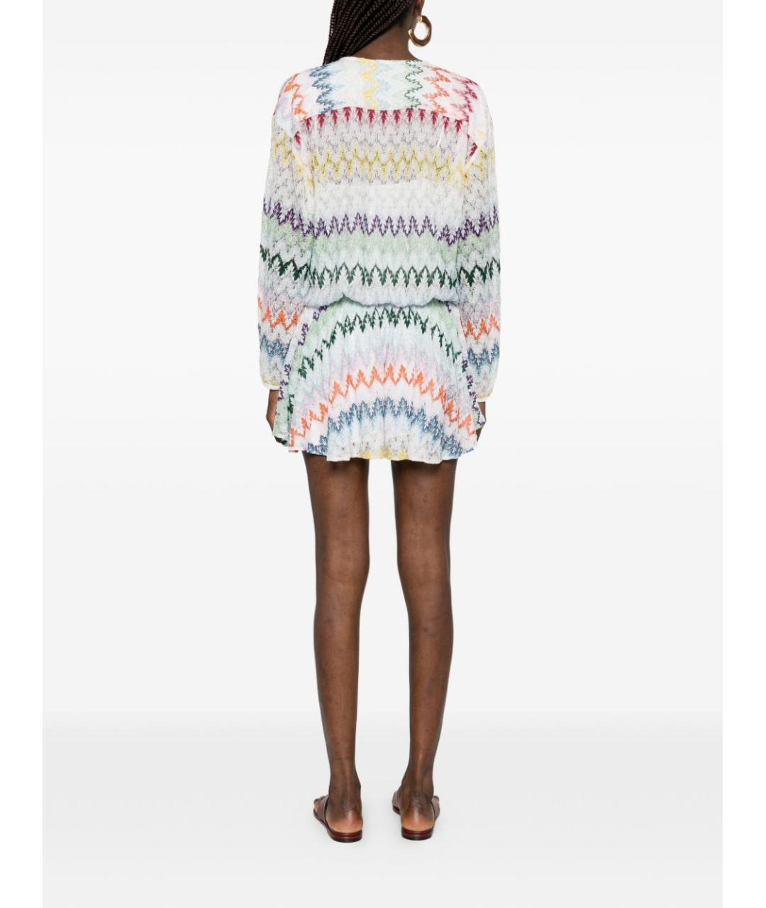 MISSONI Мульти вискозное повседневное платье, фото 5