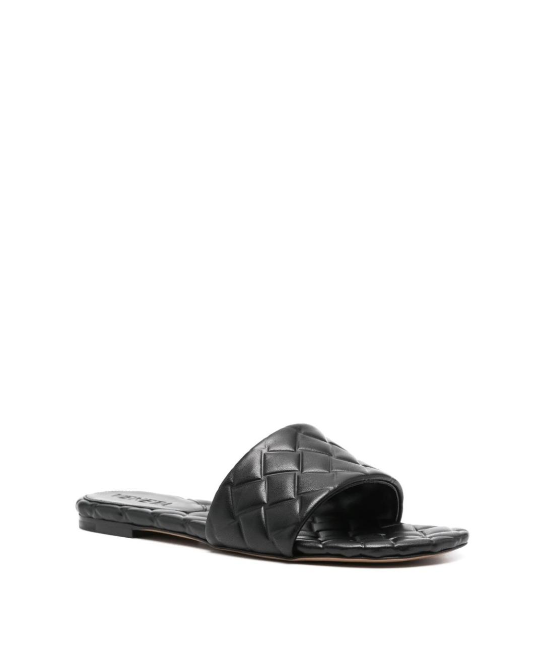 BOTTEGA VENETA Черные босоножки, фото 2