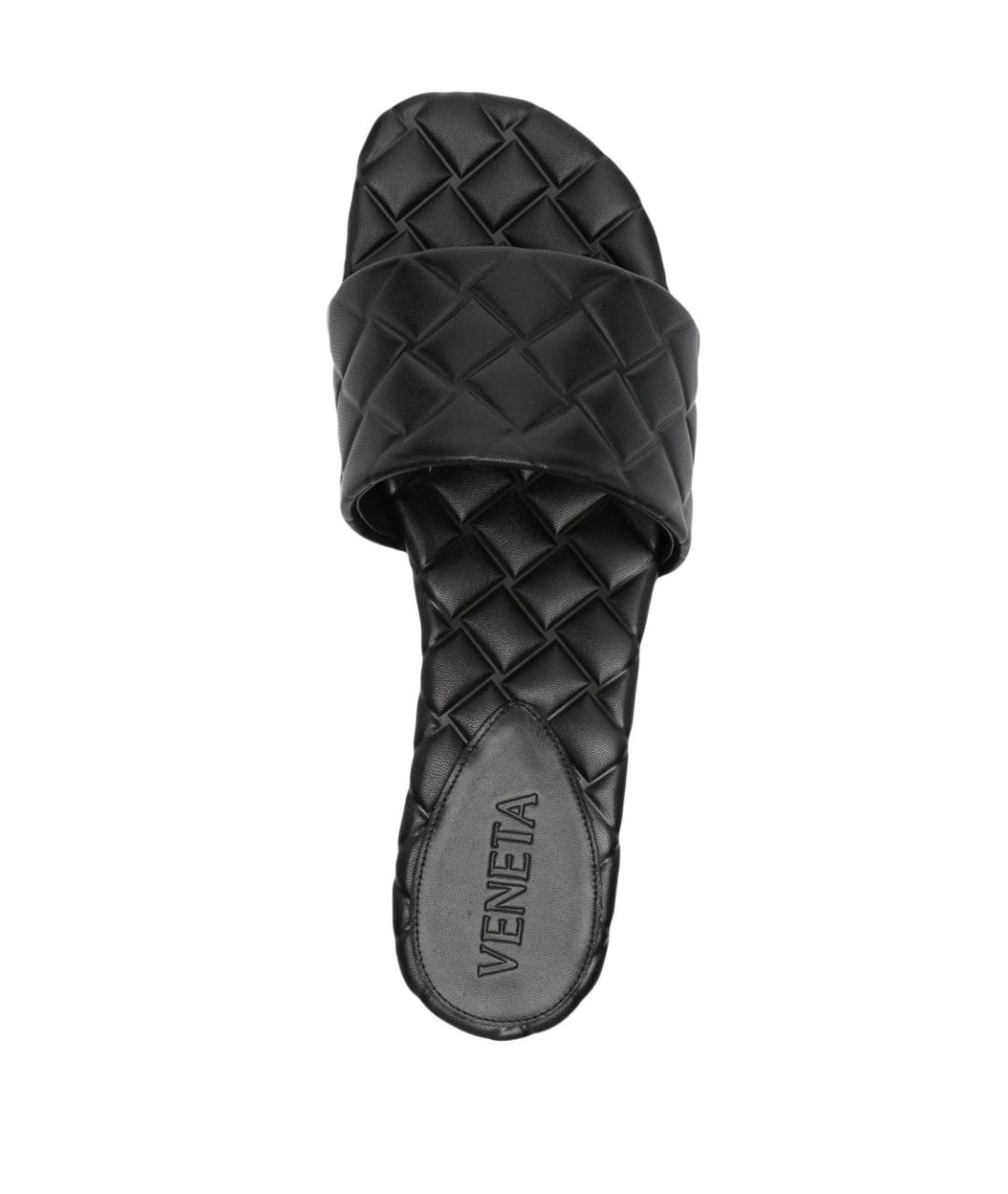 BOTTEGA VENETA Черные босоножки, фото 4