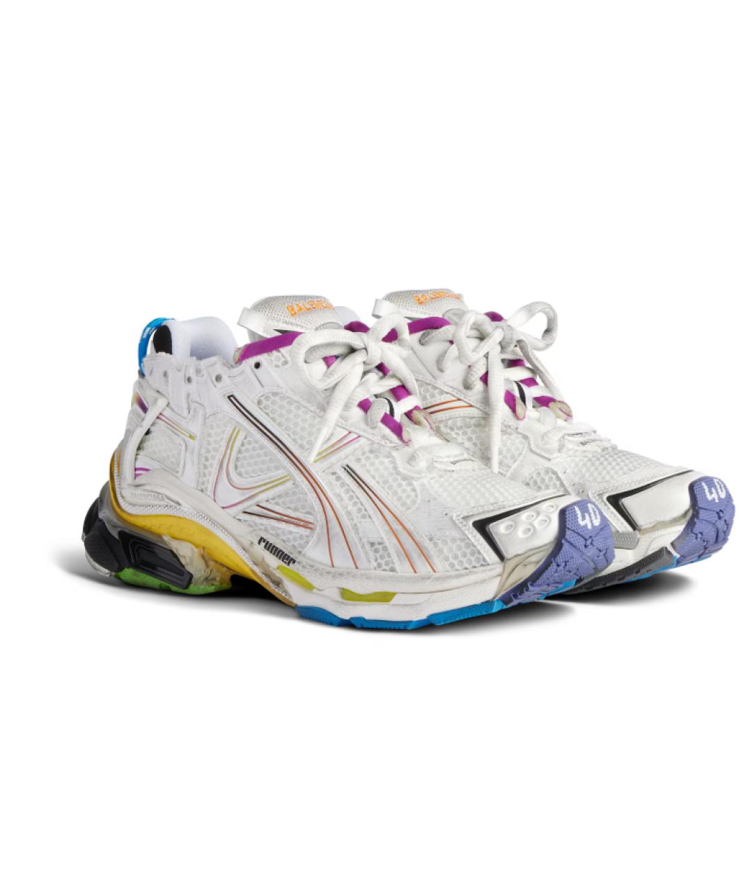 BALENCIAGA Мульти низкие кроссовки / кеды, фото 2