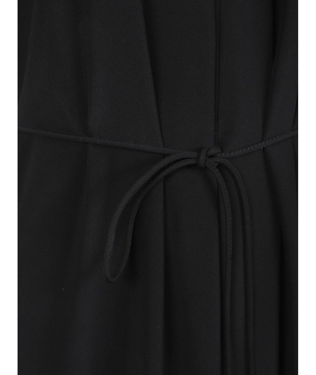 MAX MARA Черный ацетатный комбинезон, фото 2