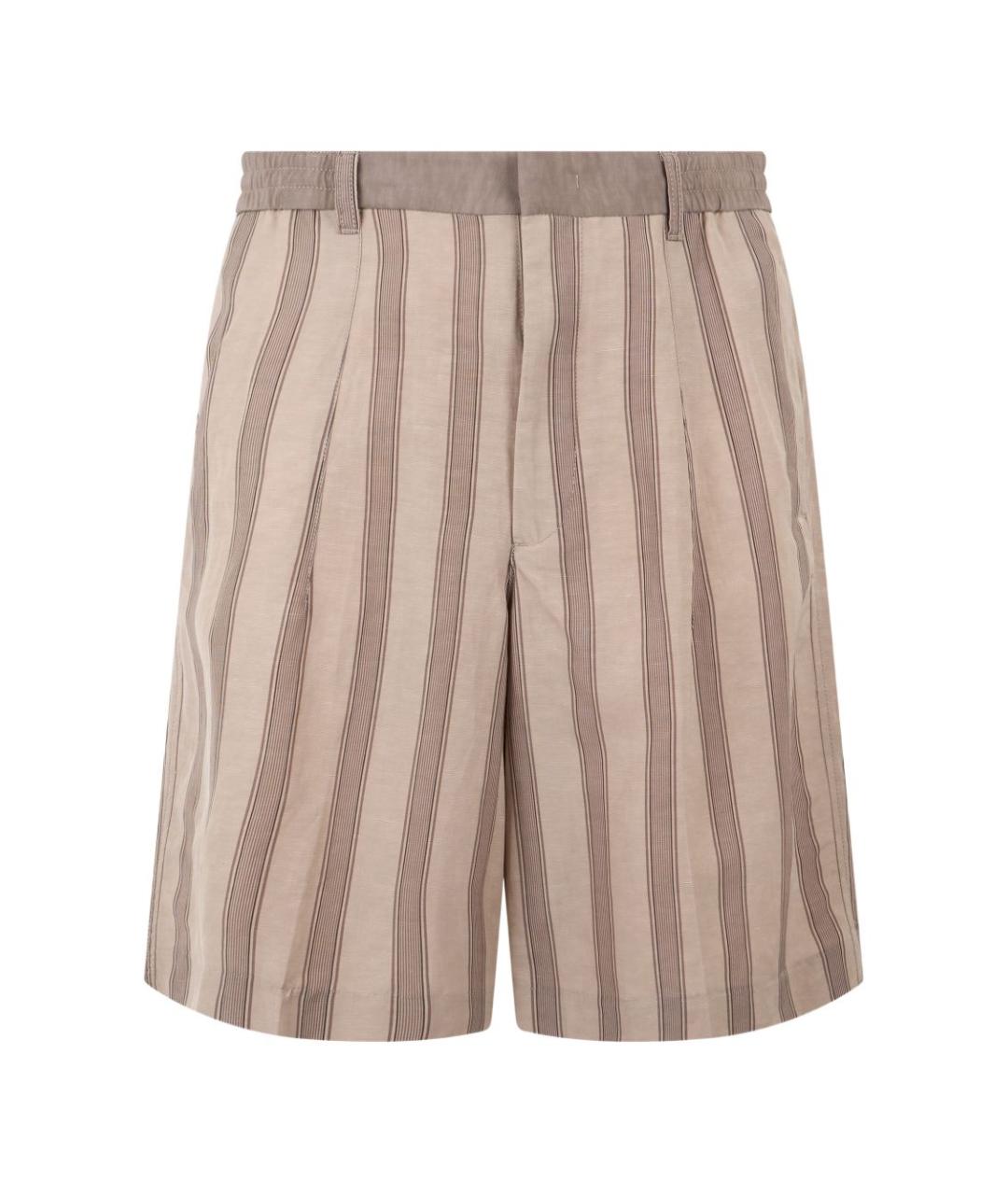 GIORGIO ARMANI Бежевые шорты, фото 1