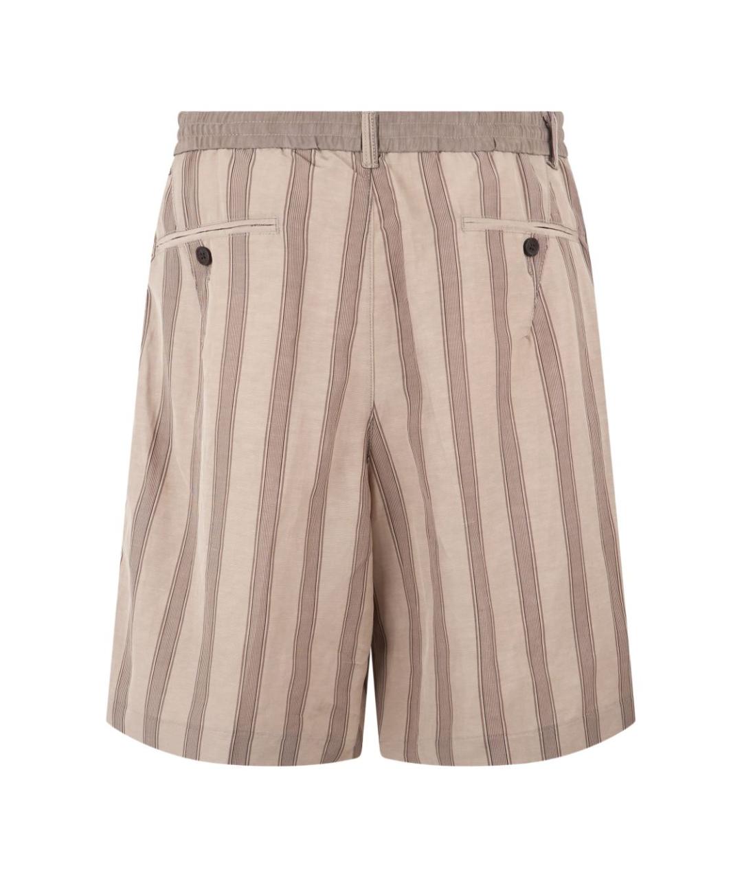 GIORGIO ARMANI Бежевые шорты, фото 2