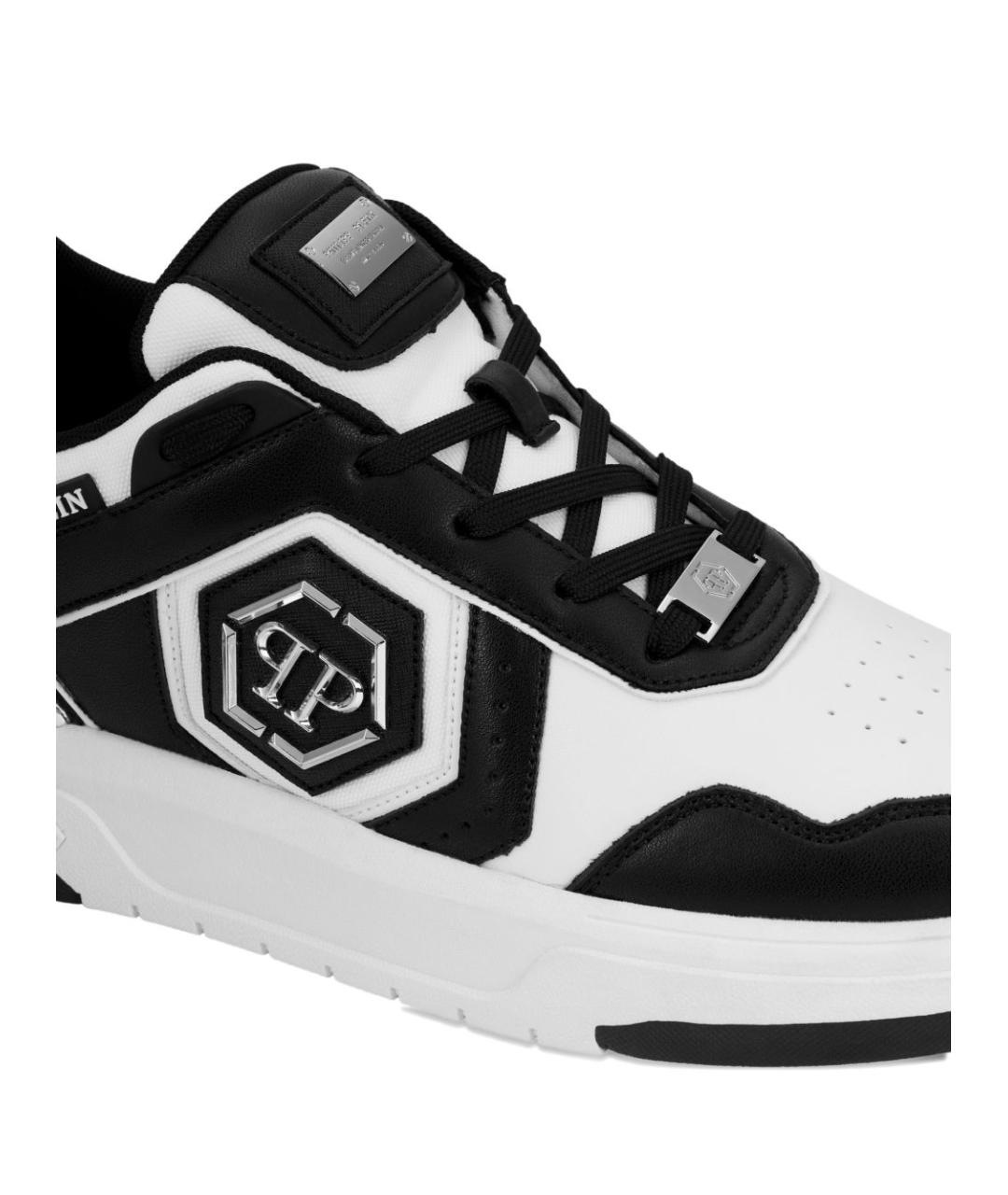 PHILIPP PLEIN Мульти кожаные низкие ботинки, фото 2