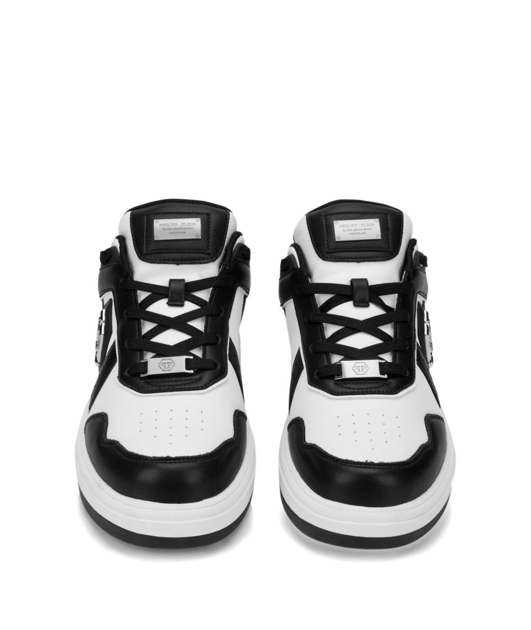 PHILIPP PLEIN Мульти кожаные низкие ботинки, фото 4