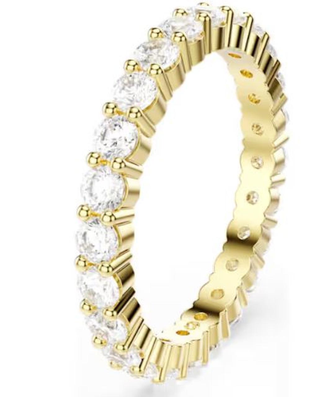 SWAROVSKI Золотое кольцо, фото 2