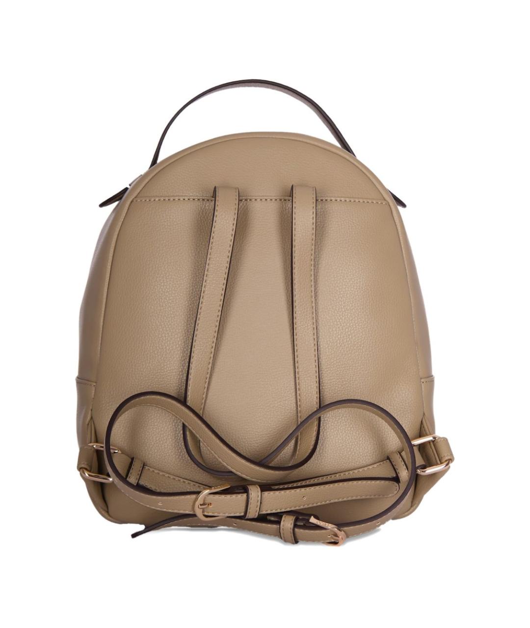 LIU JO Бежевый рюкзак из искусственной кожи, фото 3