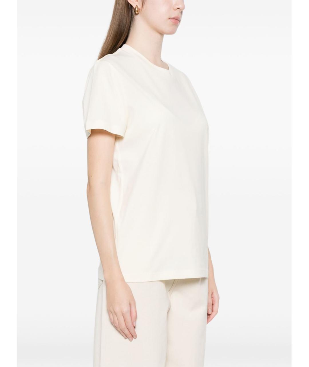 MONCLER Бежевая футболка, фото 5