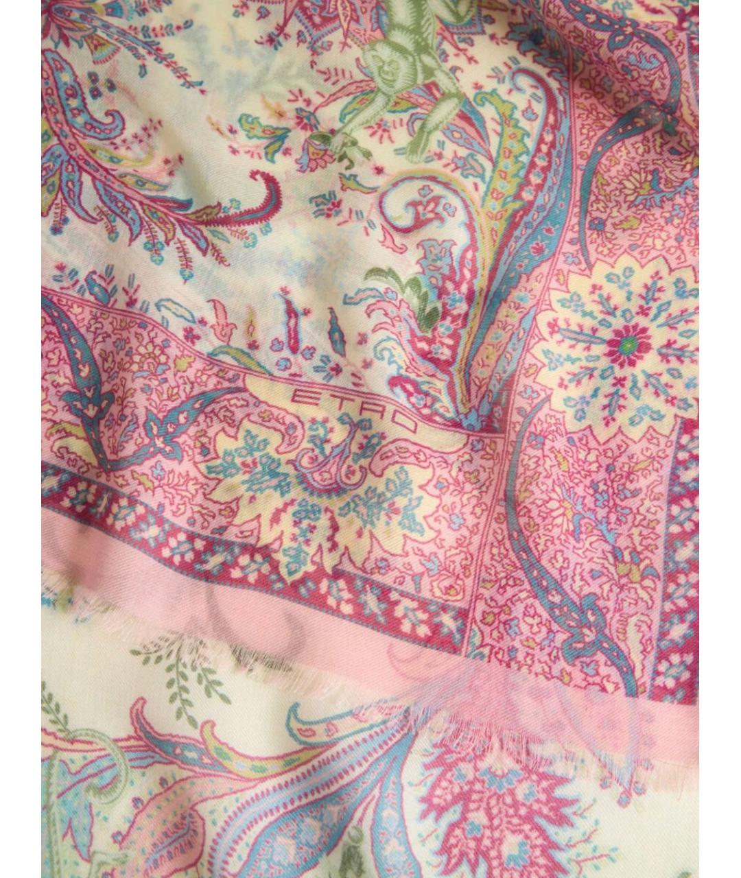 ETRO Мульти шерстяной шарф, фото 2