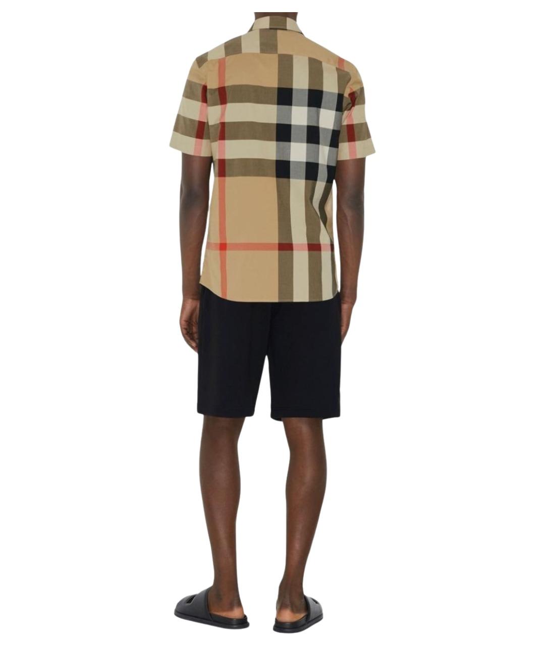 BURBERRY Бежевая классическая рубашка, фото 2