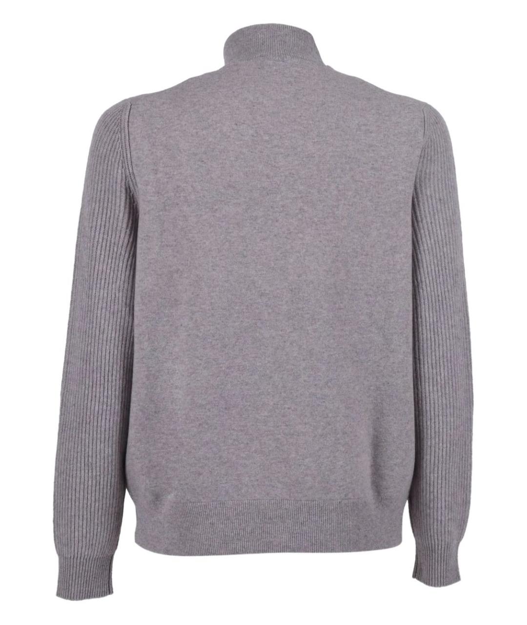 LARDINI Серое шерстяное пальто, фото 2