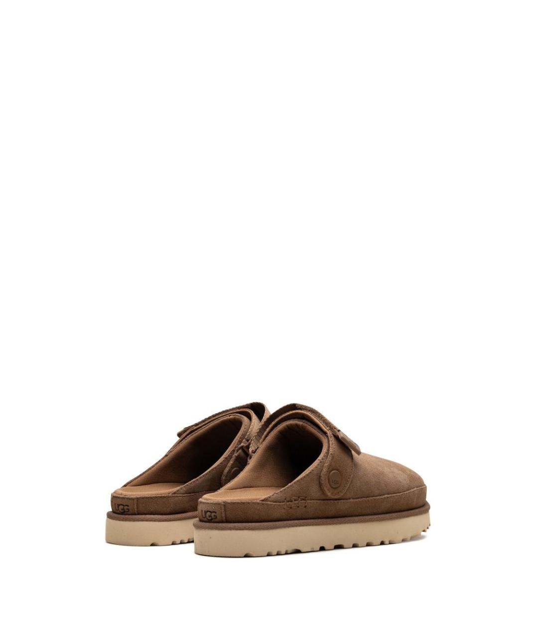 UGG AUSTRALIA Коричневые нубуковые мюли, фото 5