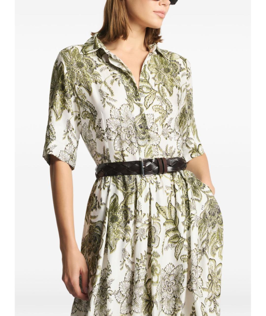 FAY Мульти вискозное повседневное платье, фото 4