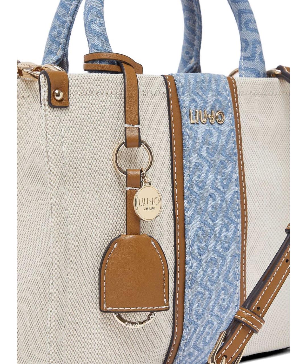 LIU JO Мульти тканевая сумка тоут, фото 2