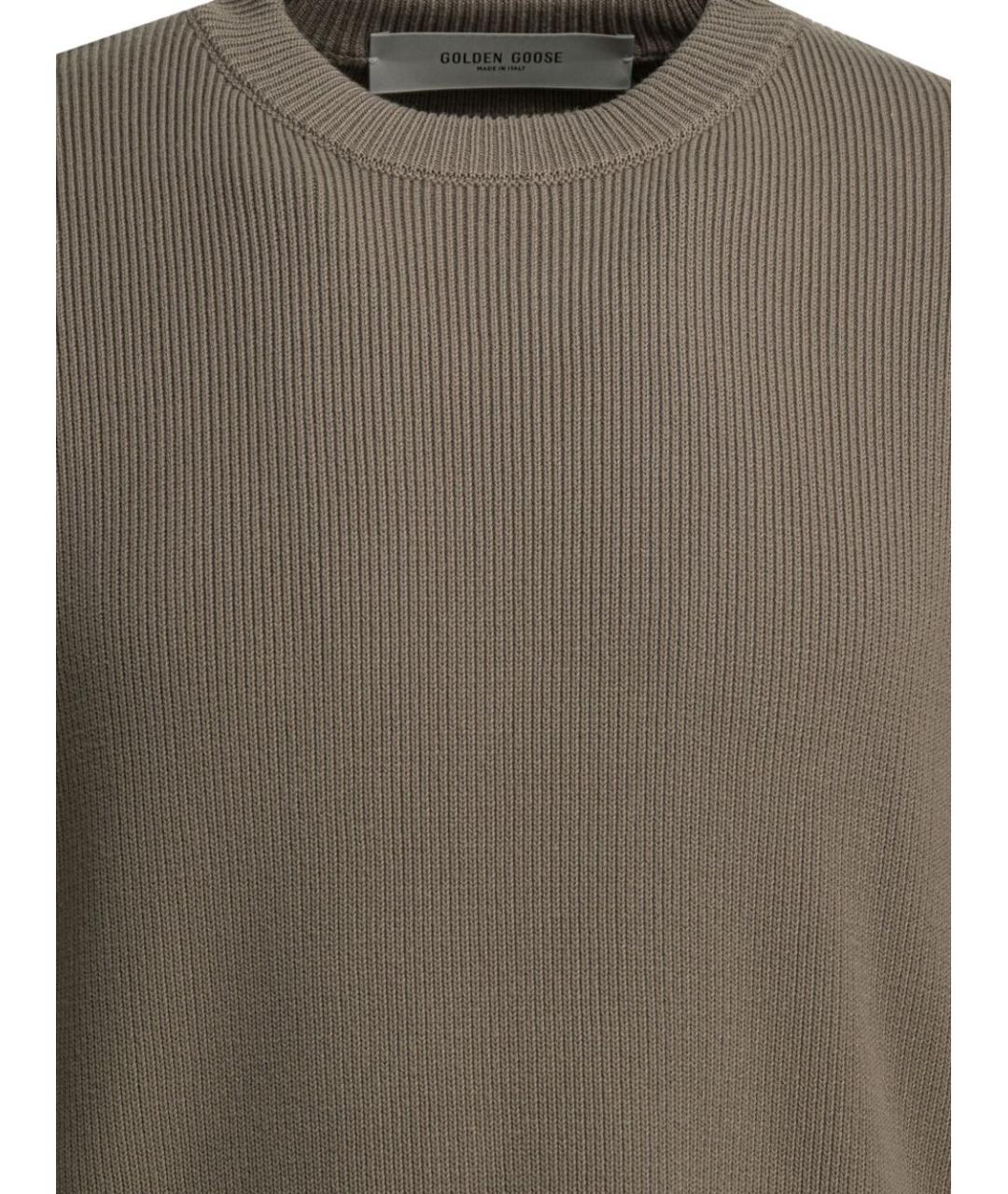 GOLDEN GOOSE DELUXE BRAND Коричневый джемпер / свитер, фото 4
