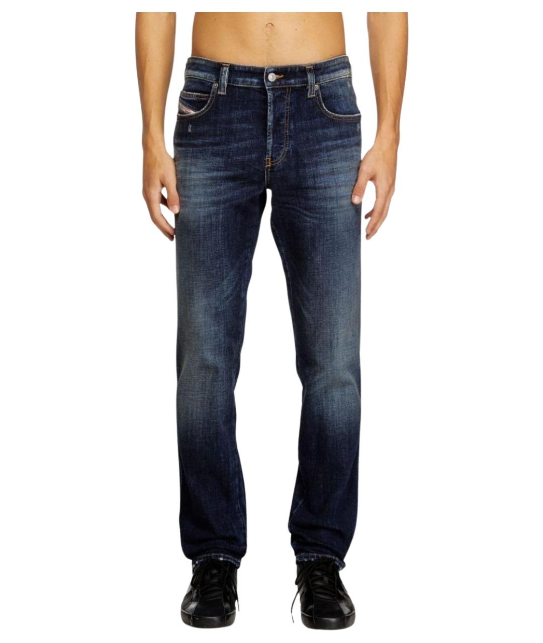 DIESEL Синие прямые джинсы, фото 4