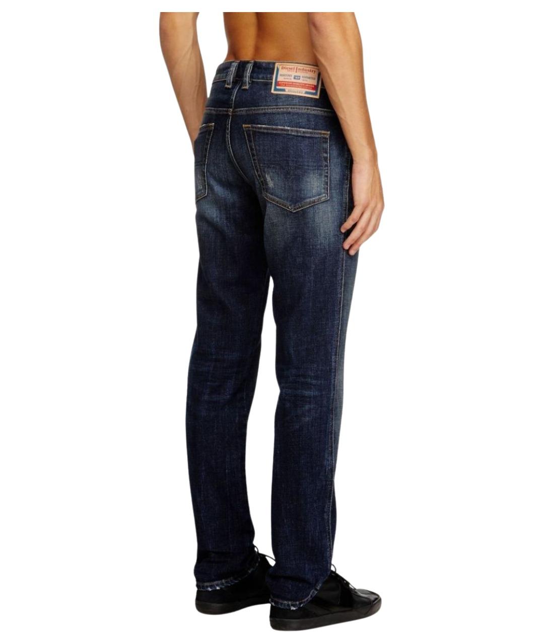 DIESEL Синие прямые джинсы, фото 5