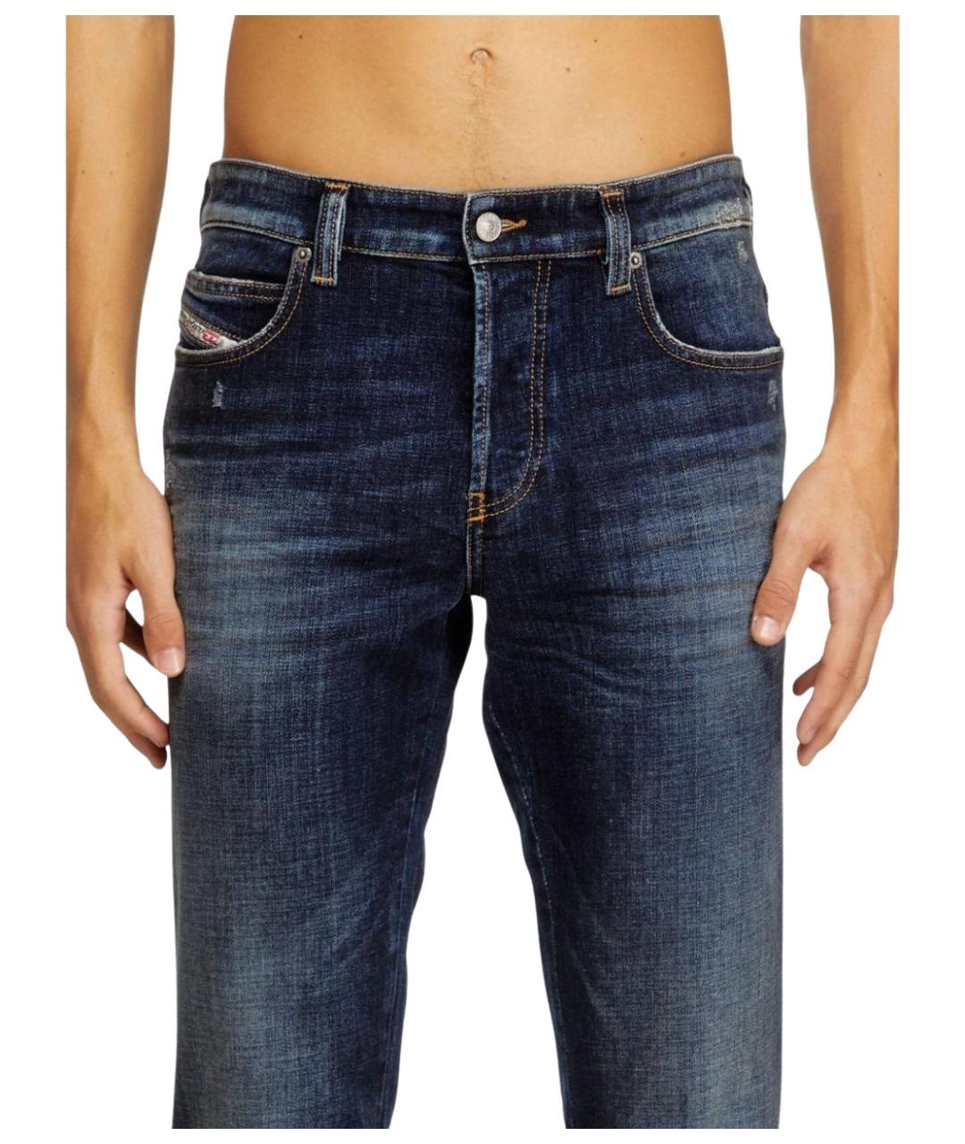 DIESEL Синие прямые джинсы, фото 3