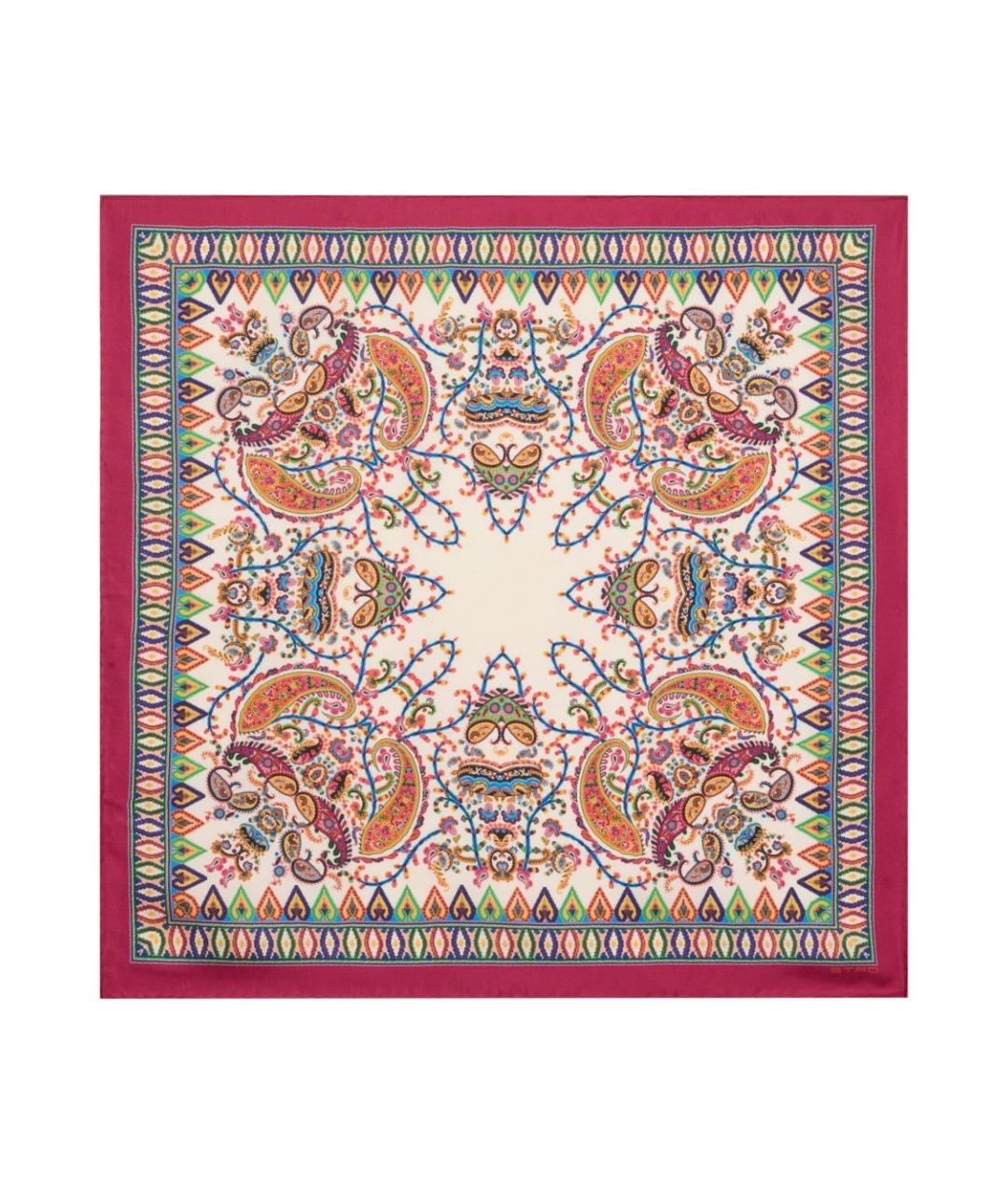ETRO Мульти шелковый платок, фото 1
