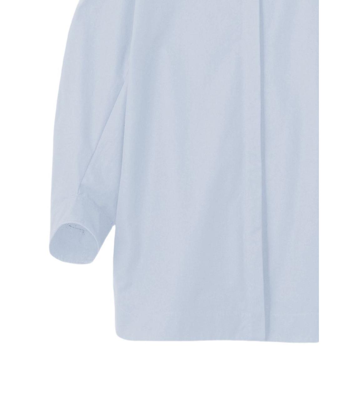 JACQUEMUS Голубая хлопковая рубашка, фото 2